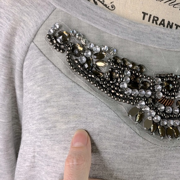 Wish & Whim beaded sweatshirt - Picture 3 of 6